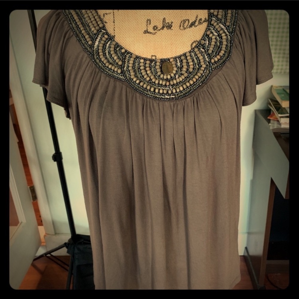Beautiful Beaded Blouse